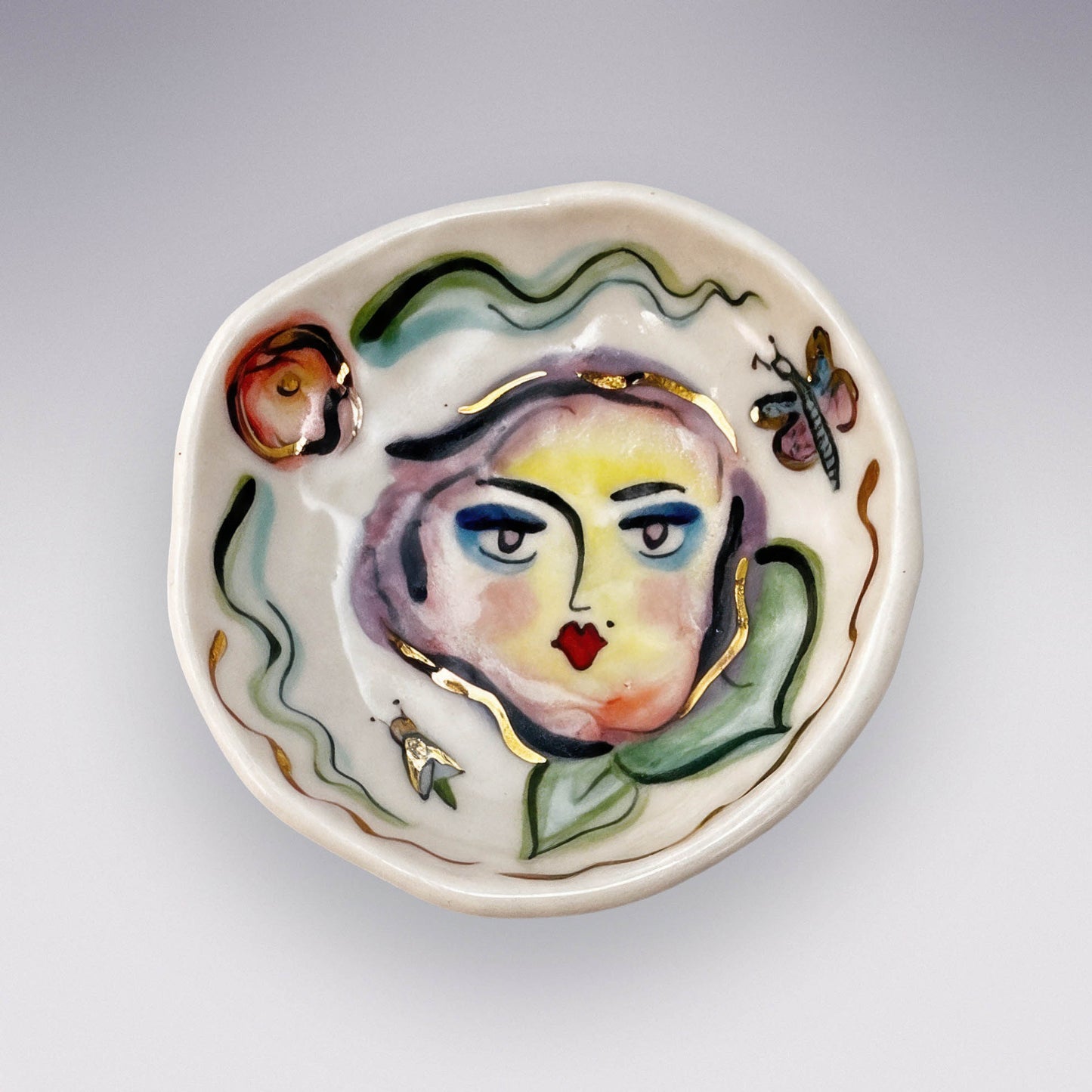 Flower People Trinket Dish
