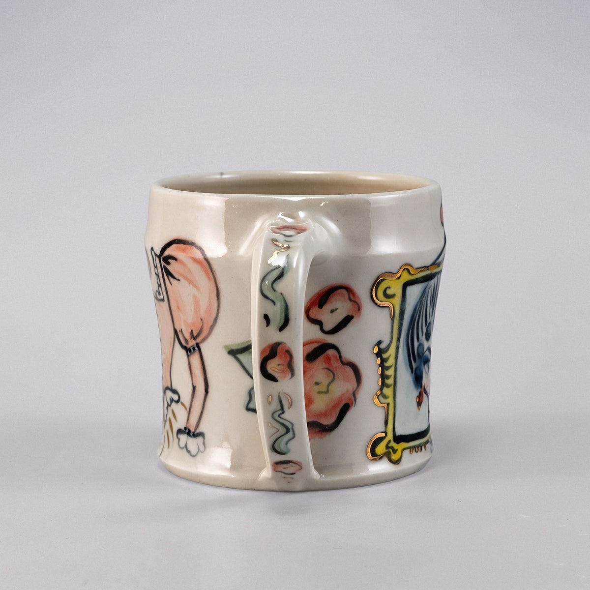 Pink Puff Sleeves Mug