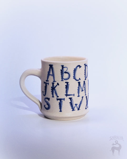 Alphabet Mug