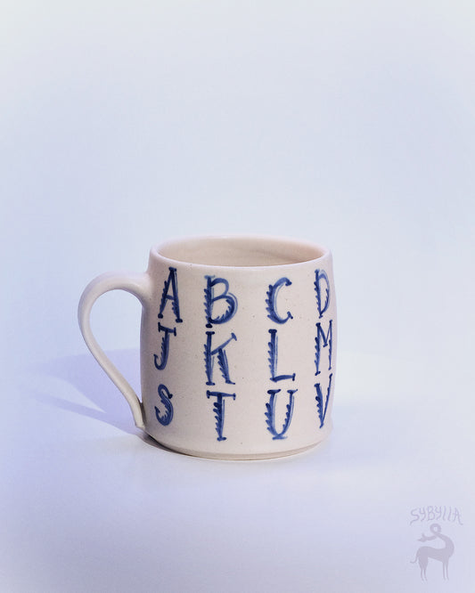 Alphabet Mug #4