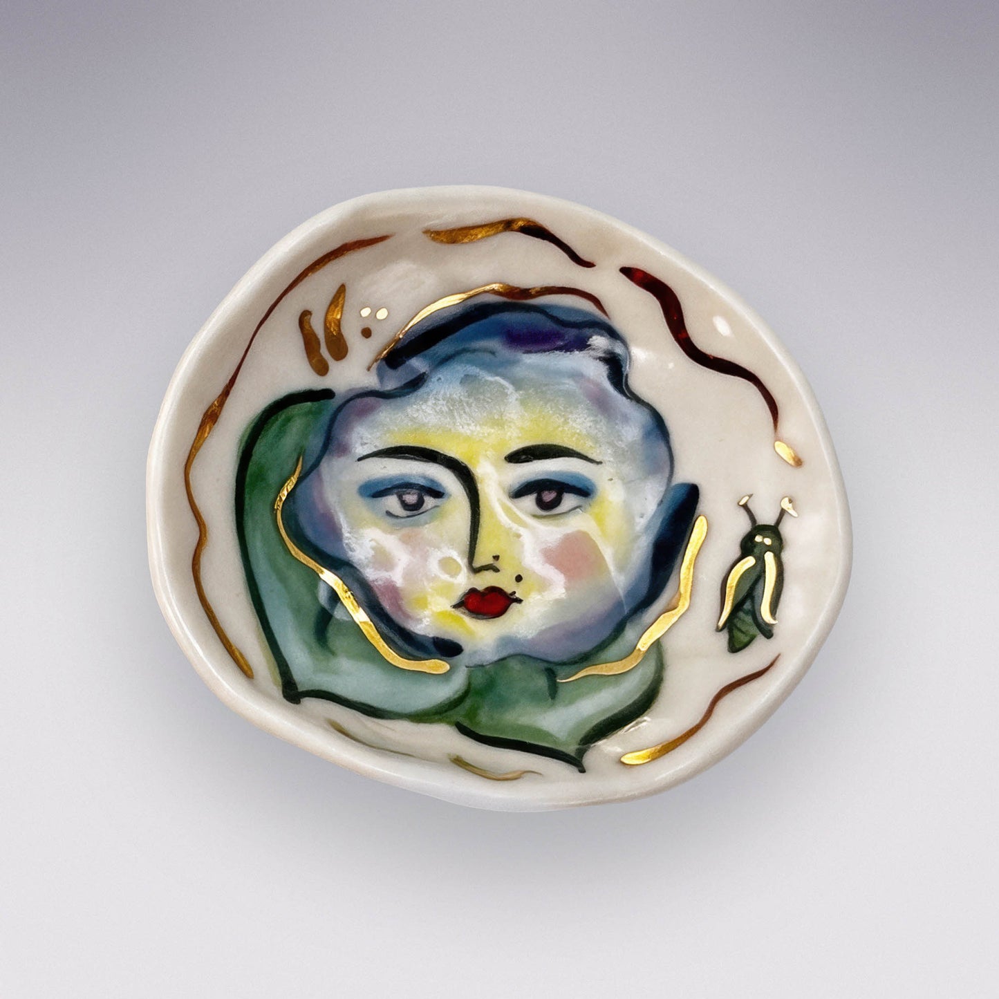 Flower People Trinket Dish
