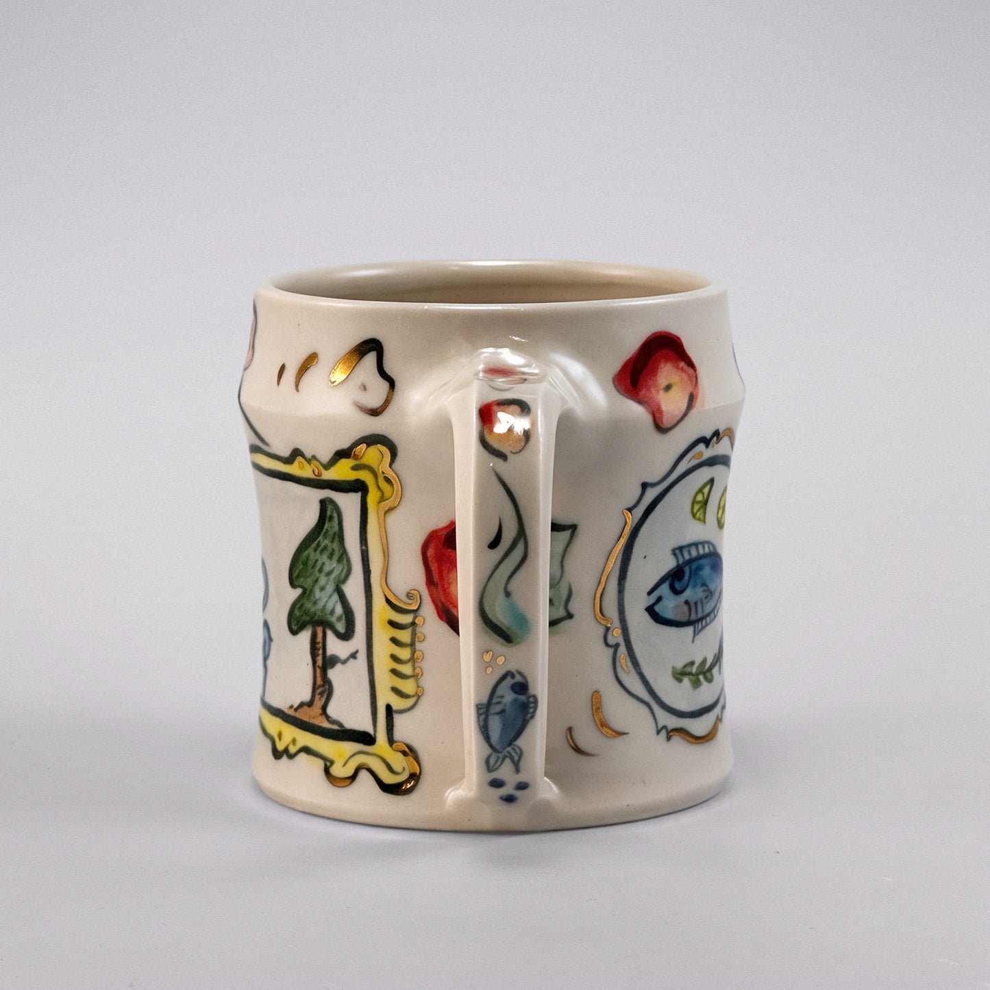 Painting and Platter Mug