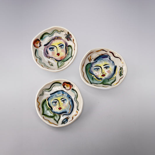 Flower People Trinket Dish