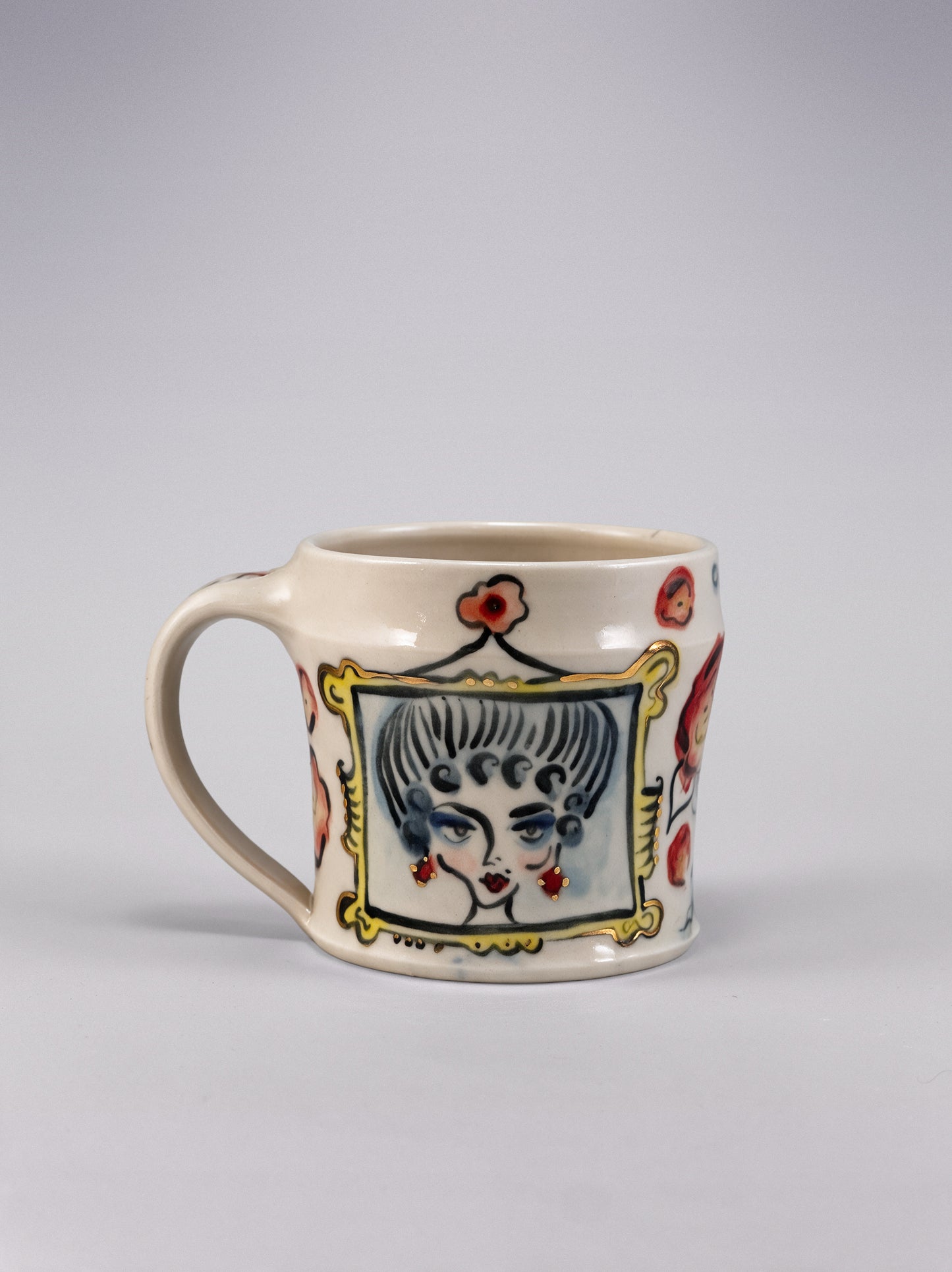 Pink Puff Sleeves Mug