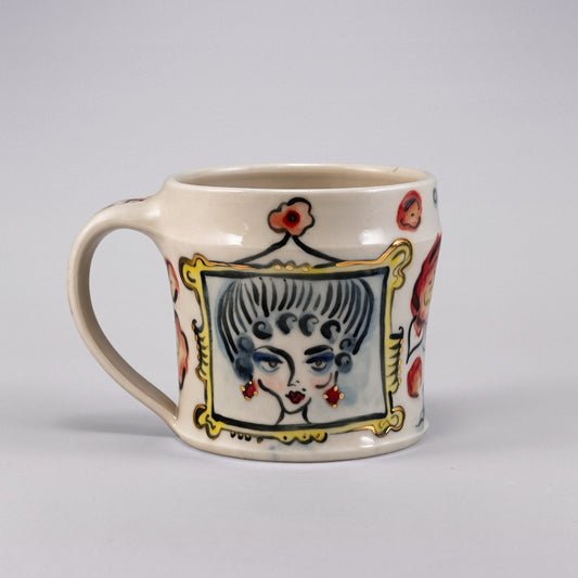 Pink Puff Sleeves Mug