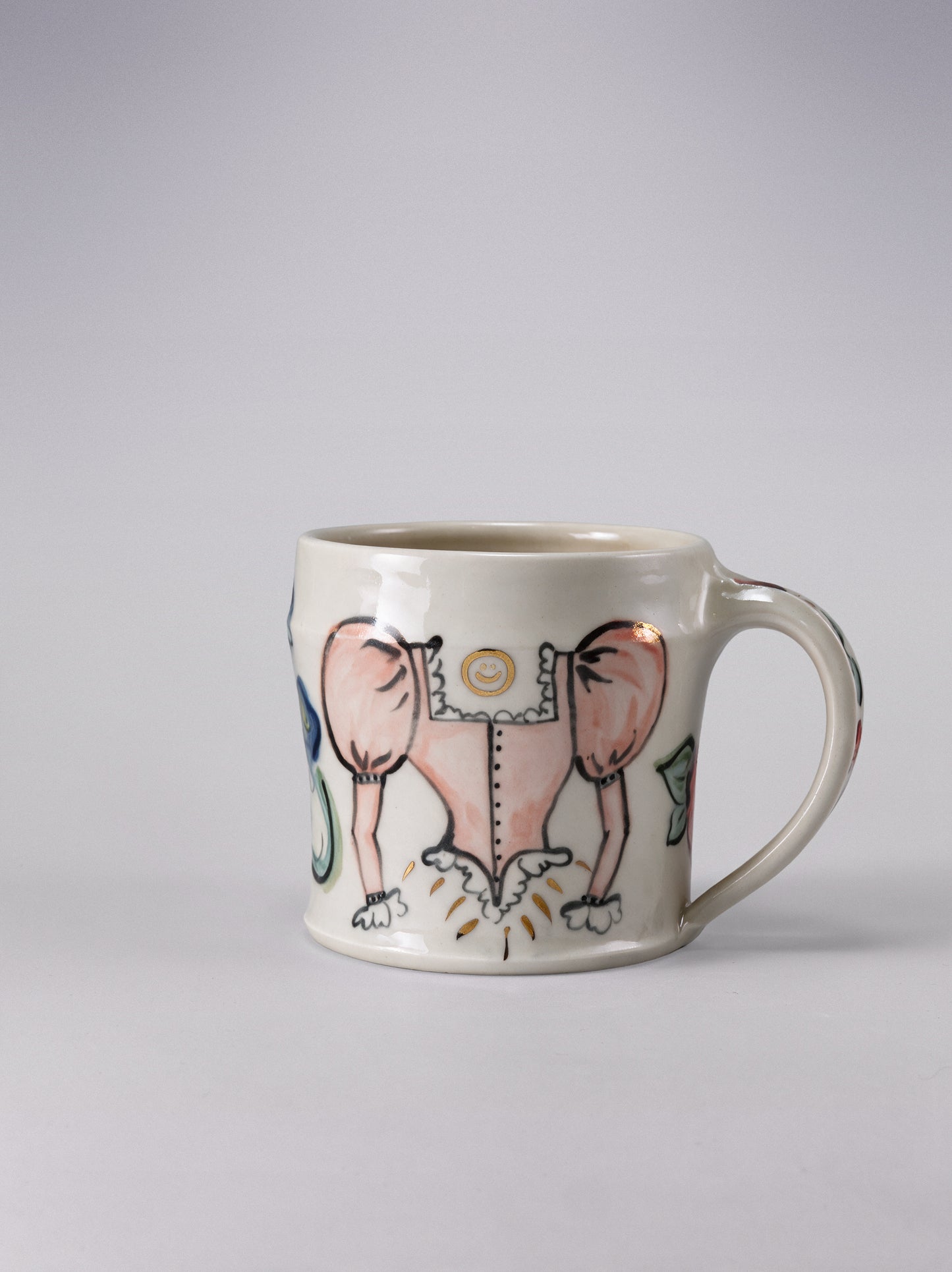 Pink Puff Sleeves Mug