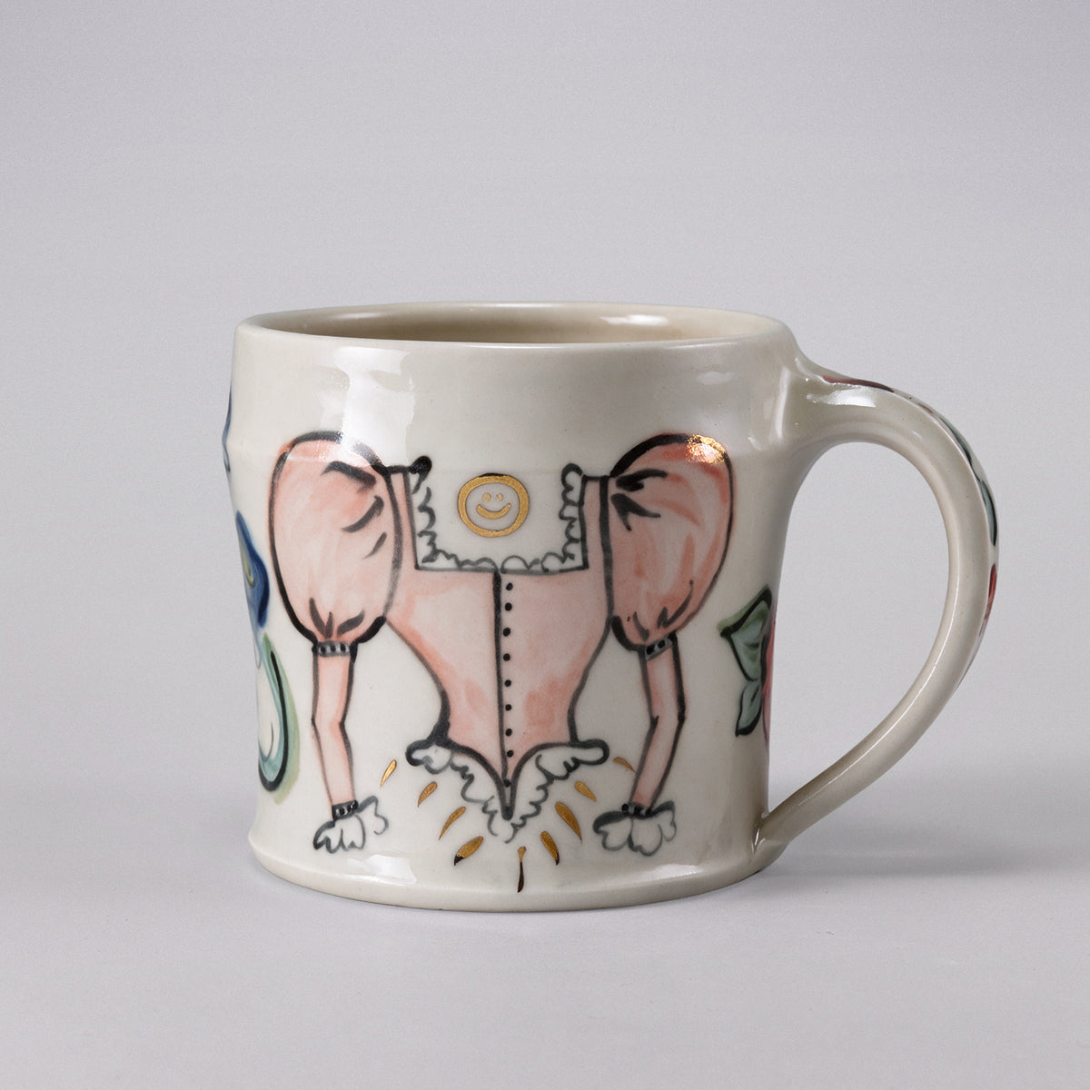 Pink Puff Sleeves Mug