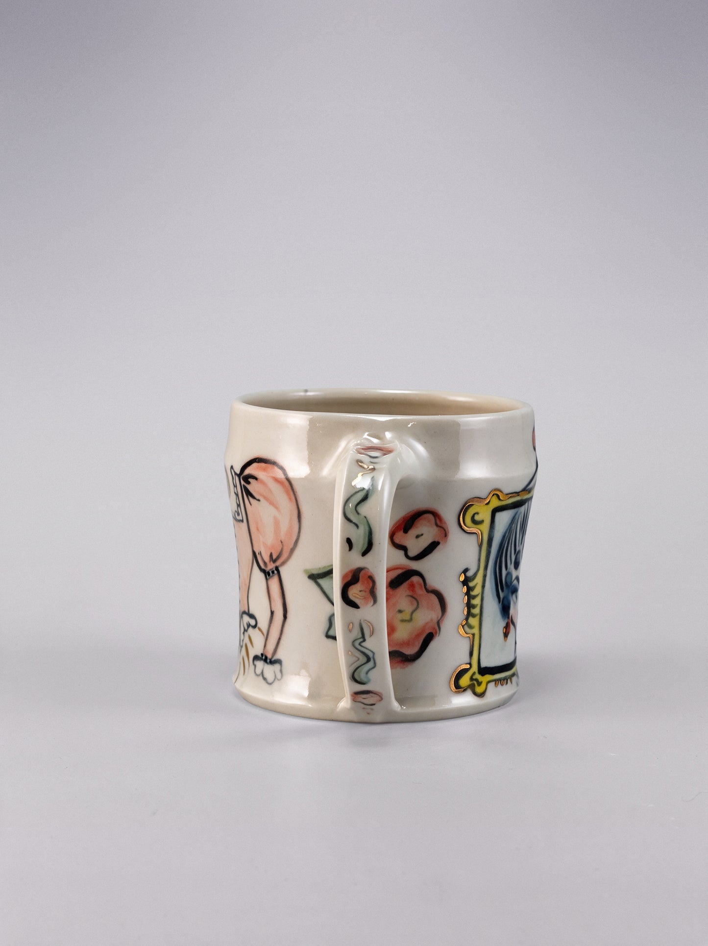 Pink Puff Sleeves Mug