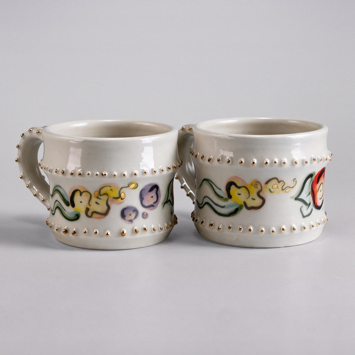 Tiny Floral Mugs