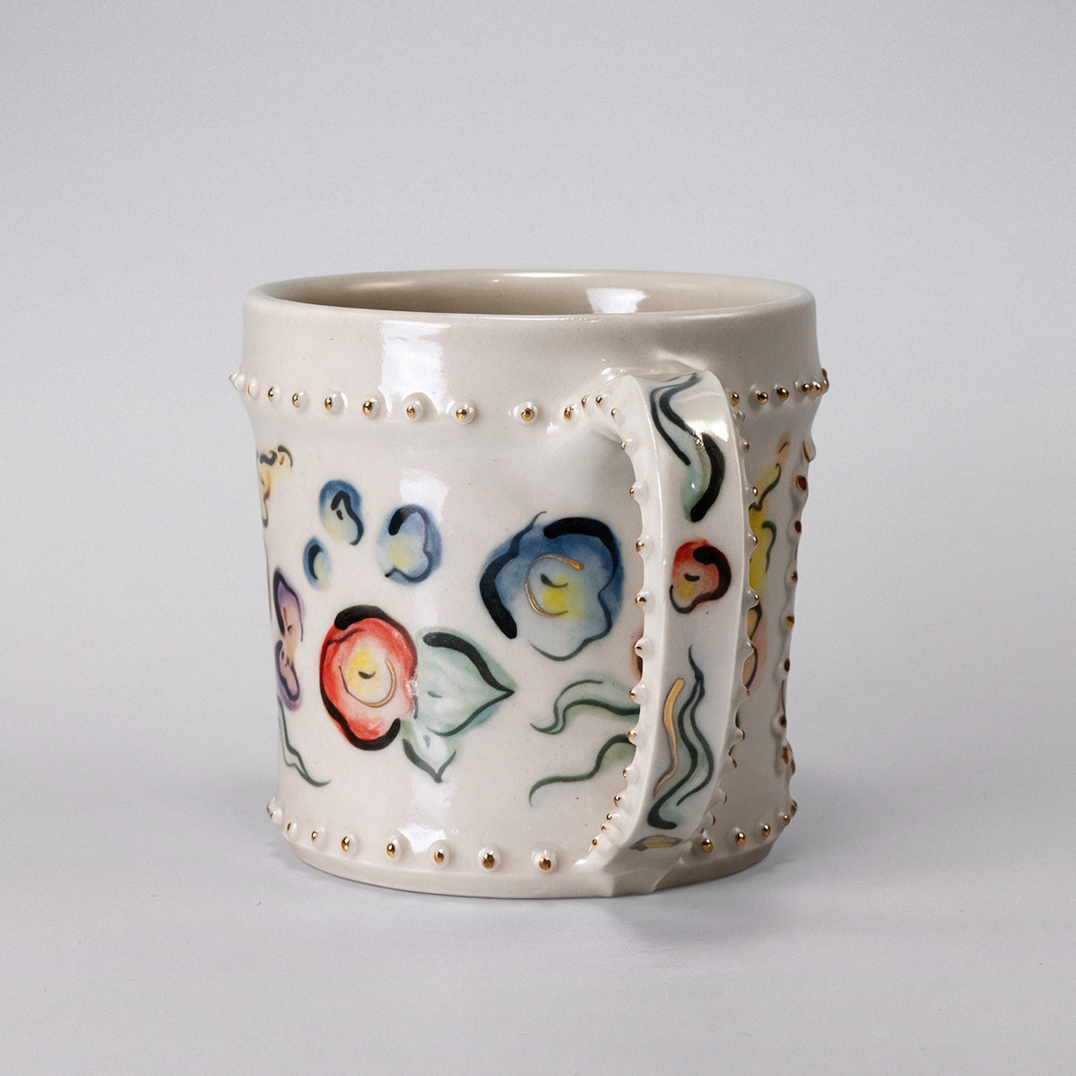 Deluxe Blue Lady Mug