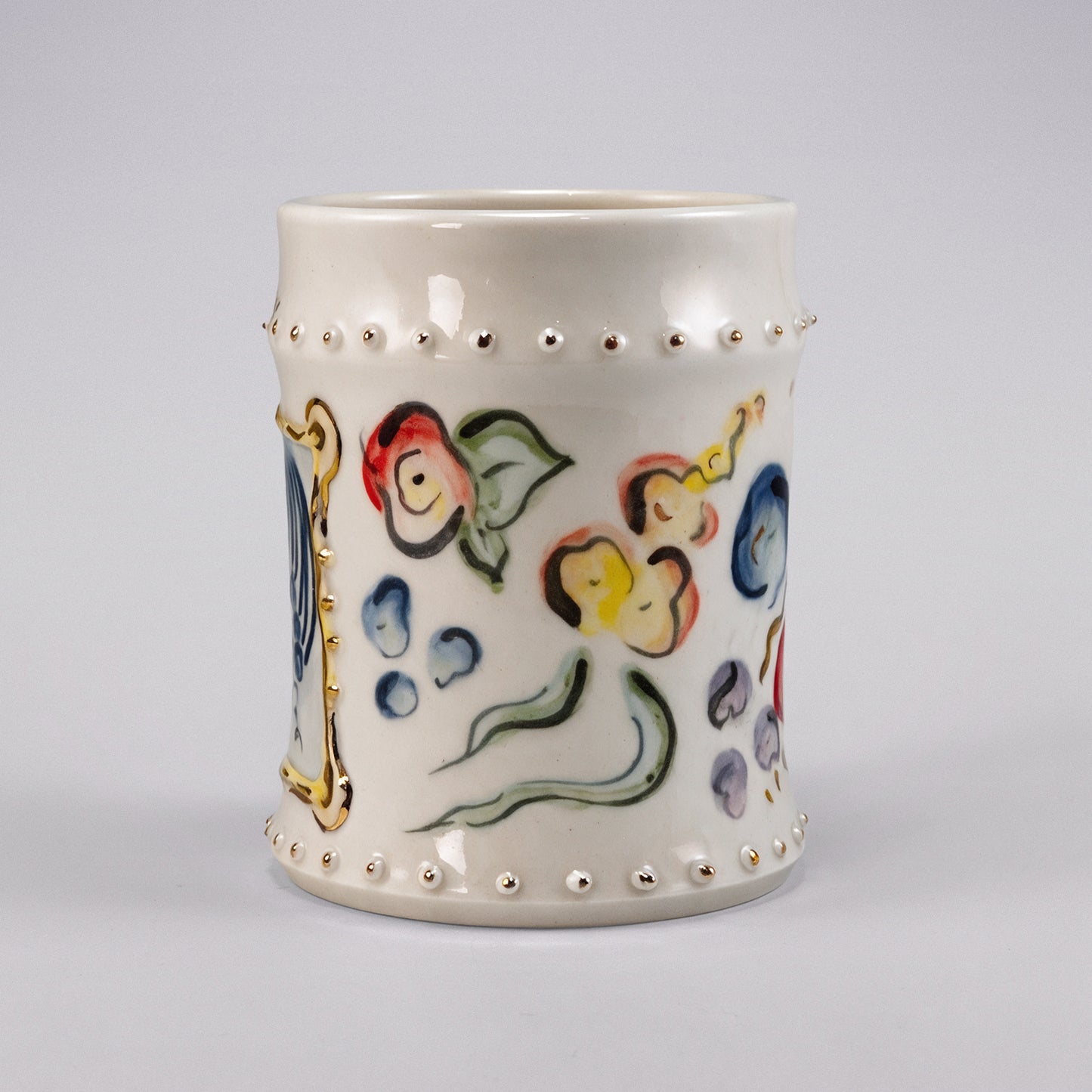 Deluxe Lady and Flowers Mug