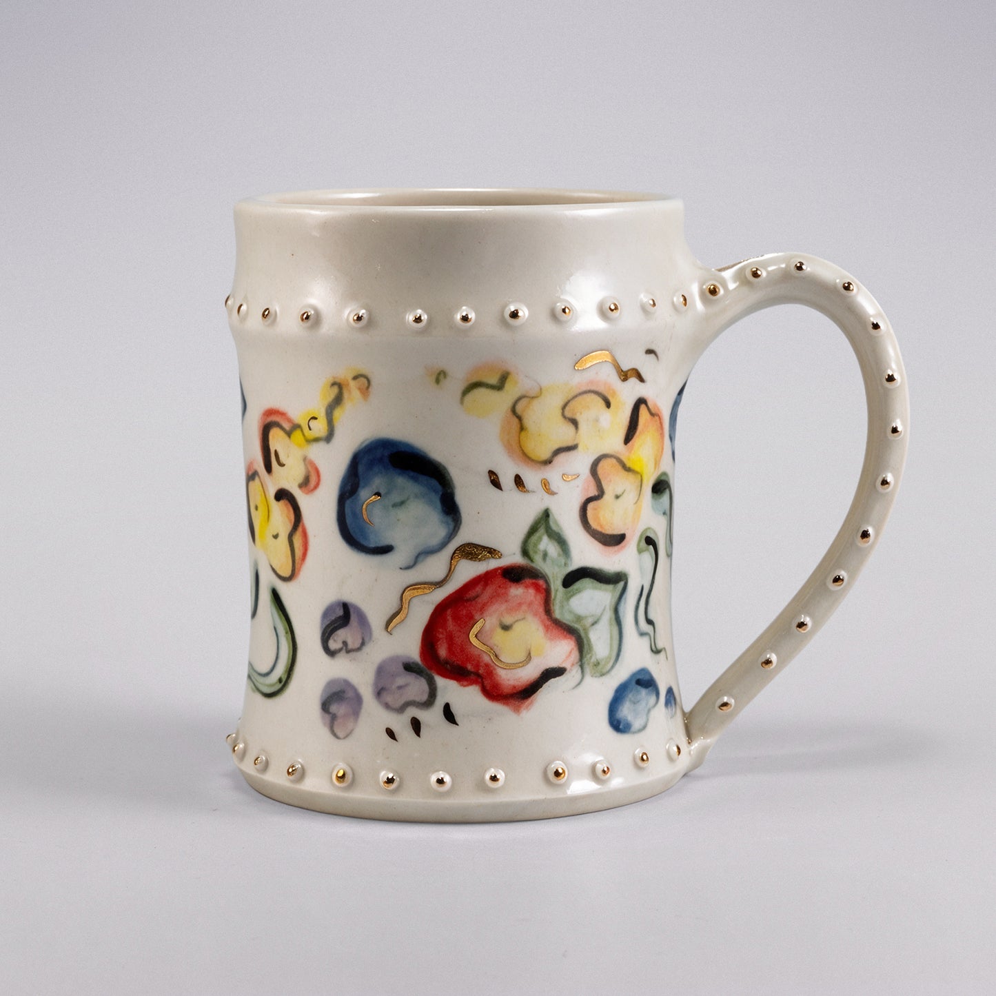 Deluxe Lady and Flowers Mug