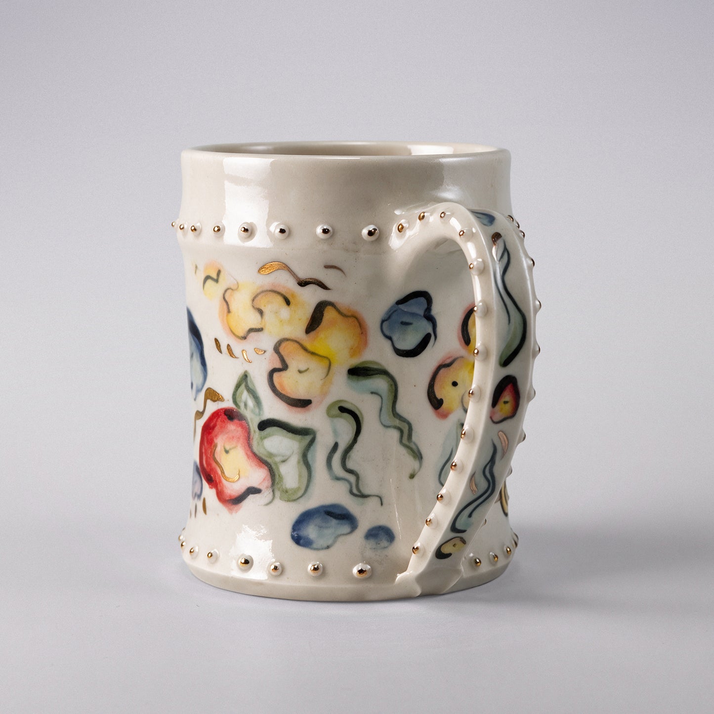 Deluxe Lady and Flowers Mug