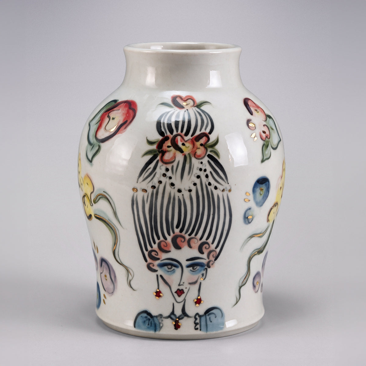 Three Ladies Vase
