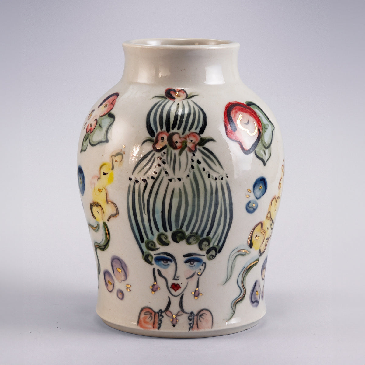 Three Ladies Vase