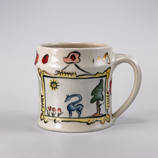 Painting and Platter Mug